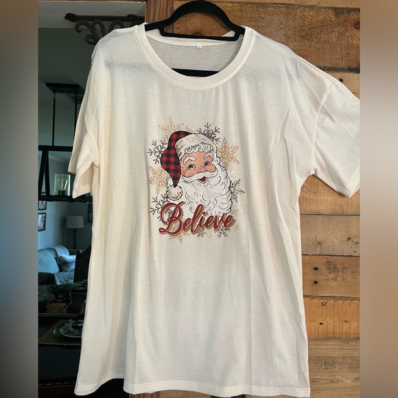 Festive Santa Claus T-shirt - Picture 1 of 1